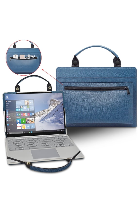 Laptop case cover for 15.6 "Dell Vostro 3530 laptop portable bag sleeve with bag handle, Blue