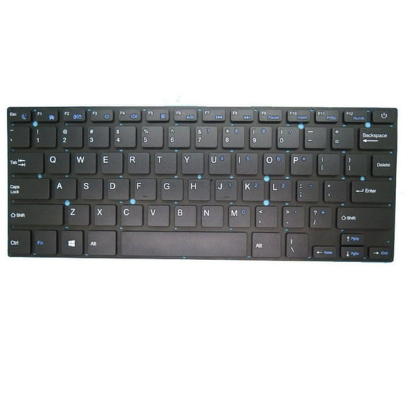 Laptop keyboard For BMAX MaxBook S14 S14A United States US Black Without Frame
