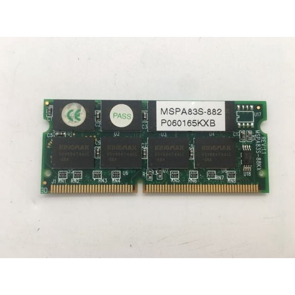 Laptop memory kingmax mspa83s-882, mspa83s-88kx rev 1.1