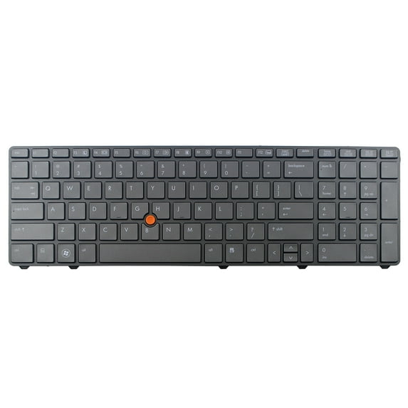 Laptop replacement Backlit keyboard compatible with HP P/N: 688737-001 701977–001 688737-B31 701977–B31 , US layout black color