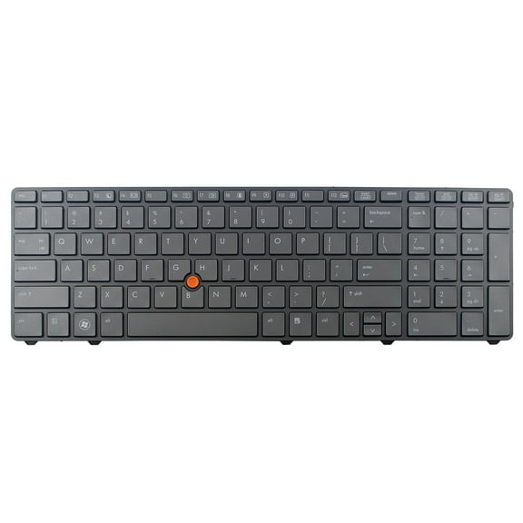 Laptop replacement Backlit keyboard compatible with HP P/N: 688737-001 701977001 688737-B31 701977B31 , US layout black color