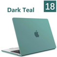 thumbnail image 1 of Laptops Case for Macbook Air 15.3 A2941 M2 Chip MacBook Pro 15 16 Touch Bar ID Pro A2485 A2780 A1398 A1286 A1707 A1990 2141 Bag (Matte-Dark Teal,Pro 14 A2779 A2442), 1 of 7