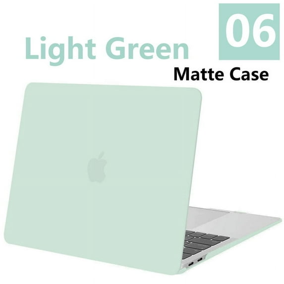 Laptops Case for Macbook Air 15.3 A2941 M2 Chip MacBook Pro 15 16 Touch Bar ID Pro A2485 A2780 A1398 A1286 A1707 A1990 2141 Bag (Matte-Light Green,Pro Retina 15 A1398)