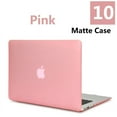 thumbnail image 1 of Laptops Case for Macbook Air 15.3 A2941 Pro 13.6 A2681 M2 Chip Cover Funda for macbook air 13.3 A2337 A2338 2022 Pro 14.2 A2442 (Matte-Pink,A1466.A1369 US), 1 of 7