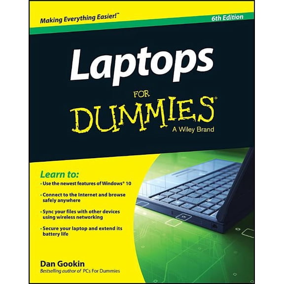 Pre-Owned Laptops For Dummies 6e, 9781119041801, 1119041805, Paperback, 6 edition