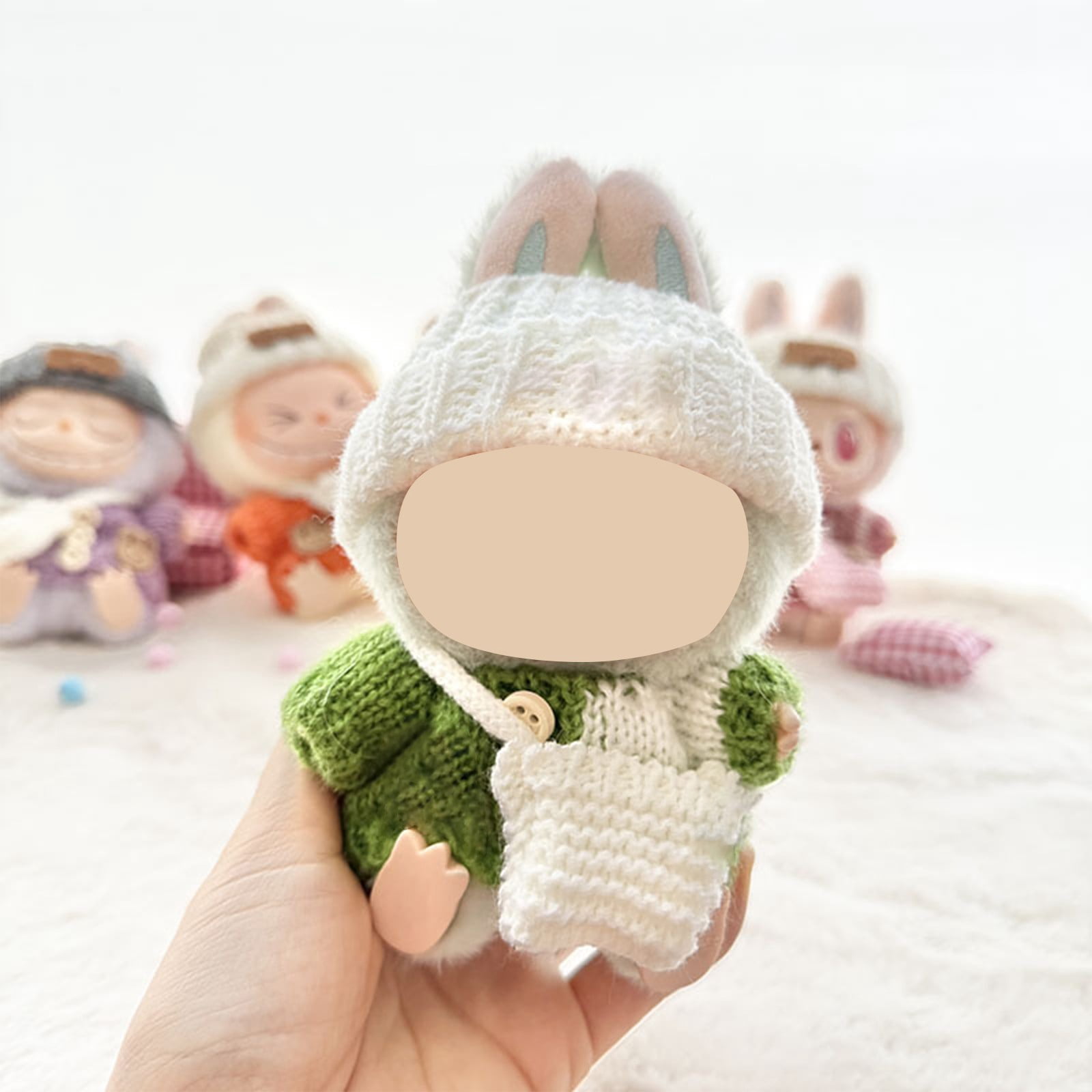 Bayer Design Doll Clothes Set For 40-46 Cm Dolls - Raccoon & Hearts Outfit With Onesie, T-Shirt & Hat
