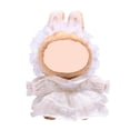 thumbnail image 1 of Lapupu Clothes,Designer Cute Clothes For 17cm #Lapupu Dolls,Summer Lapupu Plush Toys Accessories,Clothes Set for Lapu-bu onesie (Without Doll) White1, 1 of 9