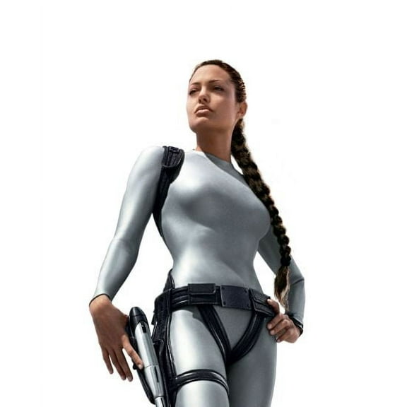 Lara Croft Movie Poster Metal Sign 8Inx 12In Metal Art Print 8x12 Square Adults Best Posters