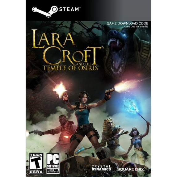 Lara Croft Temple of Osiris Digipack, Square Enix, PC Software, 662248915524
