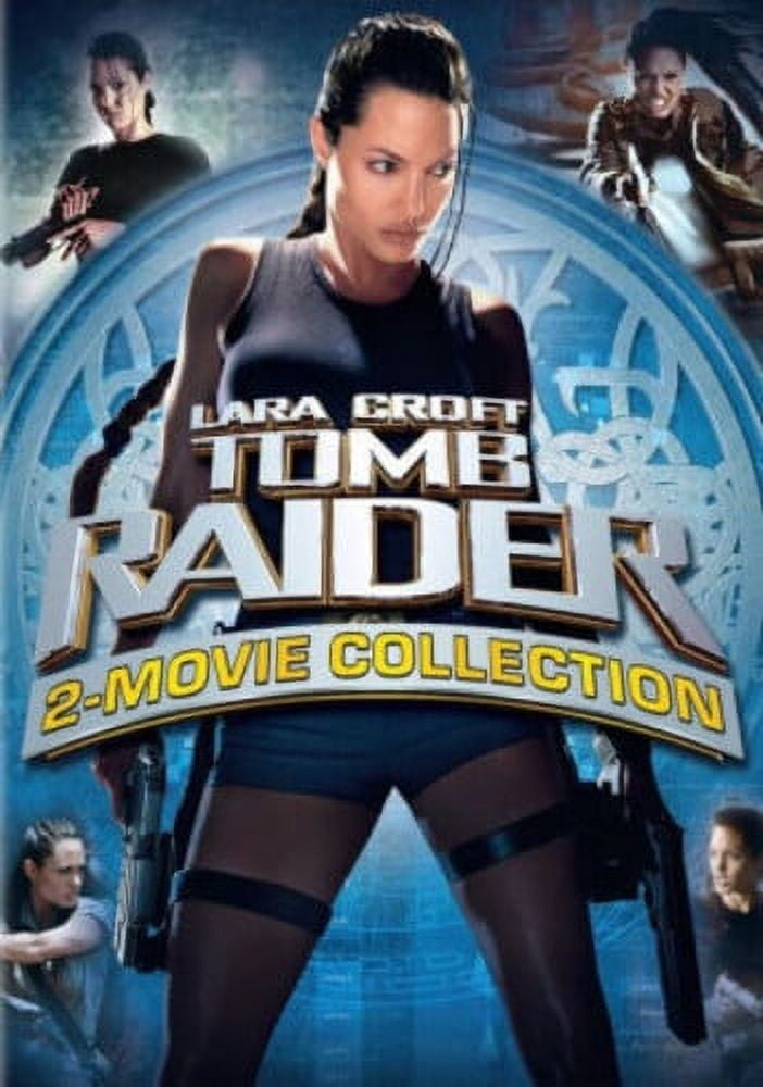 Angelina Jolie is Lara Croft Tomb Raider Action, Adventure Movie Cover  Poster