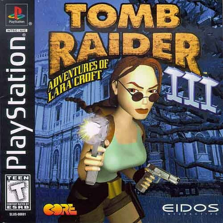 Lara Croft Tomb Raider III - PlayStation - CD - English 