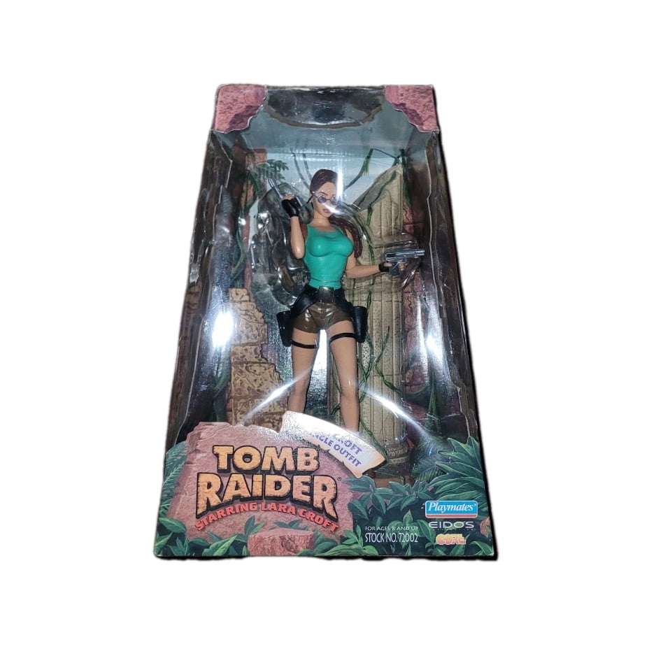 1999 Tomb Raider Lara Croft in Jungle Action Figure Statue 11