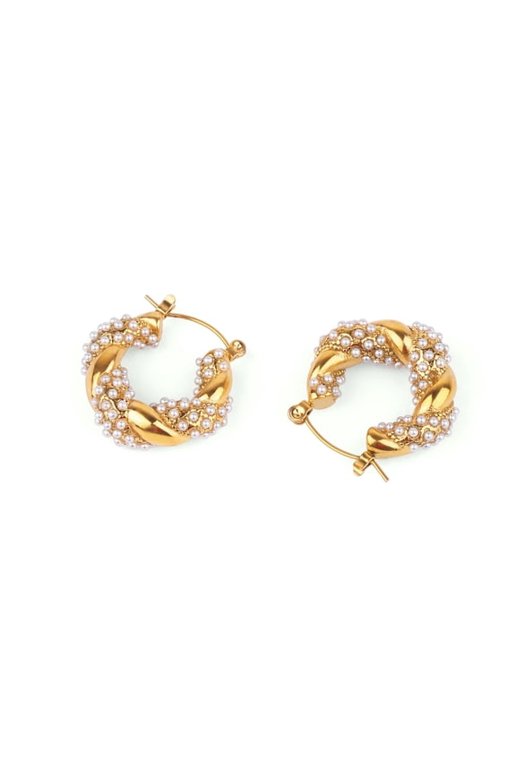 Lara Pearl Studded Earrings