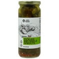 thumbnail image 1 of Lara’s Hot Pickled Brussels Sprouts – Spicy 16oz Jar for Bold Flavor Lovers, 1 of 5