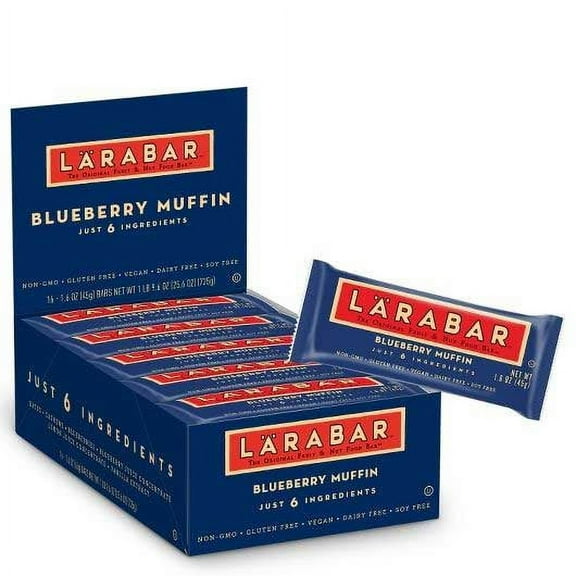 Larabar Blueberry Muffin Fruit & Nut Food Bar, 1.6 Ounce