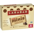 thumbnail image 1 of Larabar Chocolate Chip Cookie Dough Mini Bars, Gluten Free Vegan Fruit & Nut Bar, 0.78 oz Bars, 20 Ct, 1 of 5