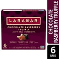 thumbnail image 1 of Larabar Chocolate Raspberry Truffle, Fruit and Nut Bars, Gluten Free, Vegan, 9.6 oz, 6 Count, 1 of 10
