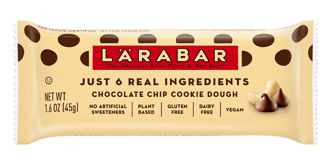 Larabar Fruit & Nut Bar Gluten Free No Sugar Added Chocolate Chip