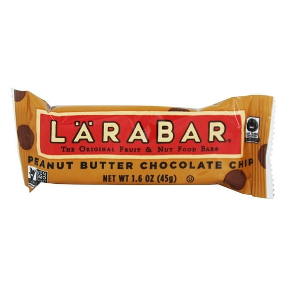 Larabar, Peanut Butter Chocolate Chip Bar (Pack of 4)