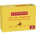 Larabar Pineapple Upside Down STF9 Cake, Gluten Free Vegan Fruit Nut Bars, 12 ct