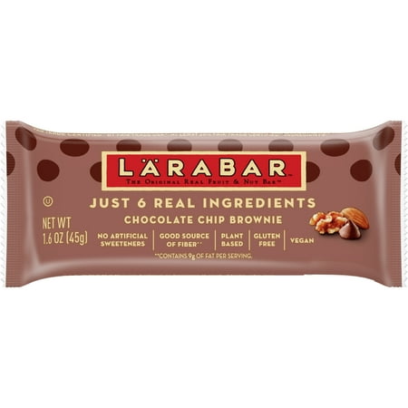 Larabar(r) Chocolate Chip Brownie Fruit & Nut Bars