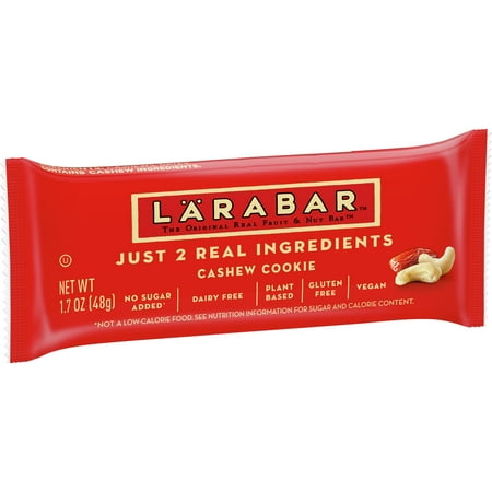 Larabar(r) Gluten Free Cashew Cookie Fruit & Nut Bars