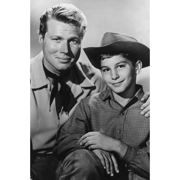 Laramie B&w 24x36 Poster Robert Fuller John Smith Rare