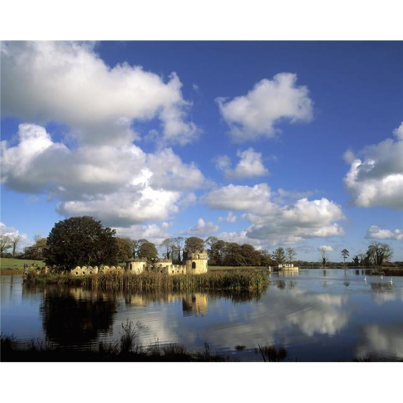Larchill Arcadian Garden Co Kildare Ireland - Lake Island & Follies ...