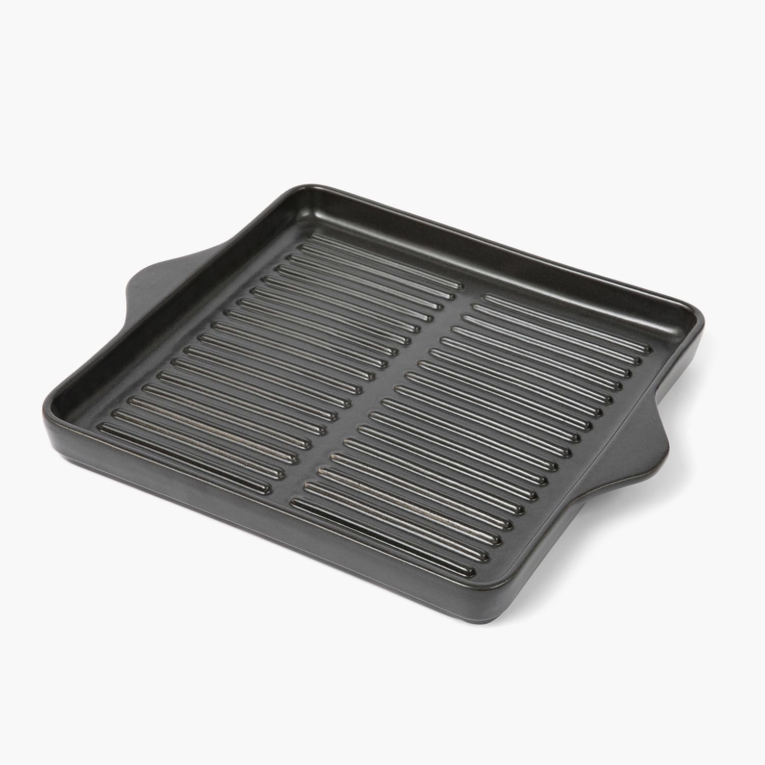 Larder & Vine Ceramic Grill Pan | Made in Italy, Nontoxic, Indoor & Outdoor, Oven-Safe