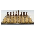 thumbnail image 1 of Lardy Sheesham/Natural Boxwood Chessmen on Marrakech Decoupage Chess Board, 1 of 2