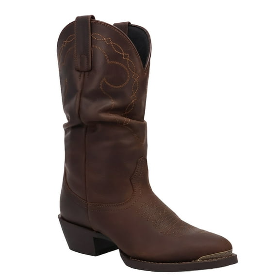 Laredo Womens Lazy River Round Toe Pull On Cowboy Mid Calf Boots