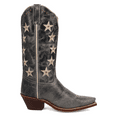 thumbnail image 1 of Laredo Womens Serenade Patriotic Snip Toe Pull On Cowboy  Mid Calf Boots, 1 of 9