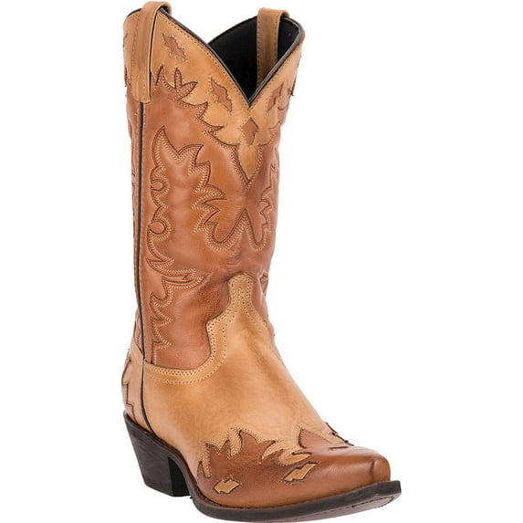 Laredo Men's 12" WingTip Tan Fashion Boot 11.5 EW