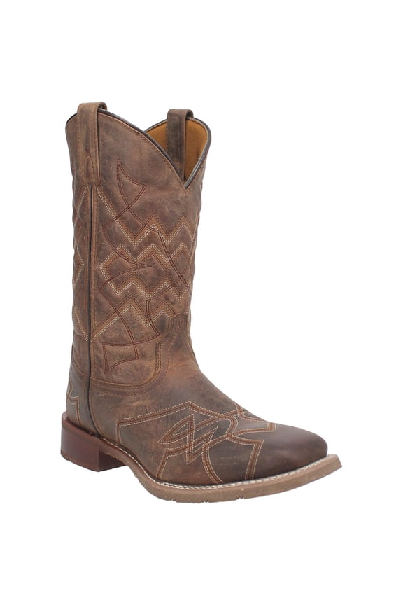 Men's Men'S Chauncy Performance Western Boot Broad Square Toe Taupe 9 D(M) US