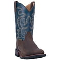 thumbnail image 1 of Laredo Men's Hamilton Distressed Brown  Blue Square Toe Boots 7936, 1 of 4