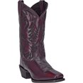 thumbnail image 1 of Laredo Men's Lawton Black Cherry Square Toe Leather Cowboy Boots 68448, 1 of 7
