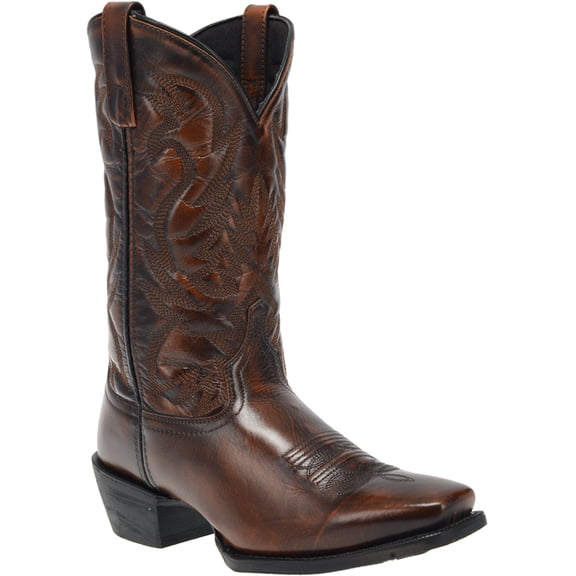 Laredo Men's Lawton Western Boot Square Toe Tan 9.5 EE US