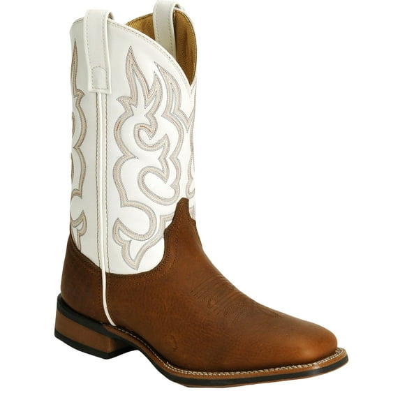 Laredo Men's Rancher Western Boot Square Toe Redwood 10 D(M) US