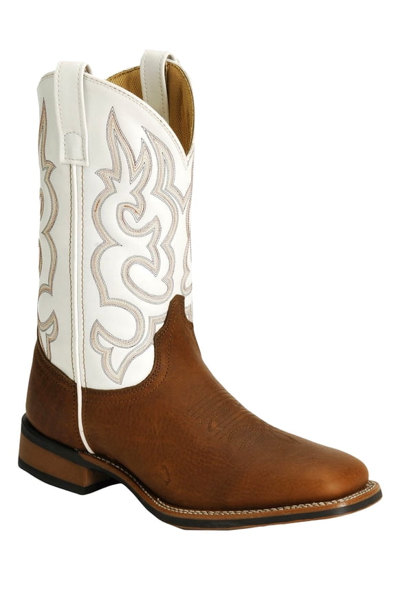 Men's Rancher Western Boot Square Toe Redwood 8 D(M) US