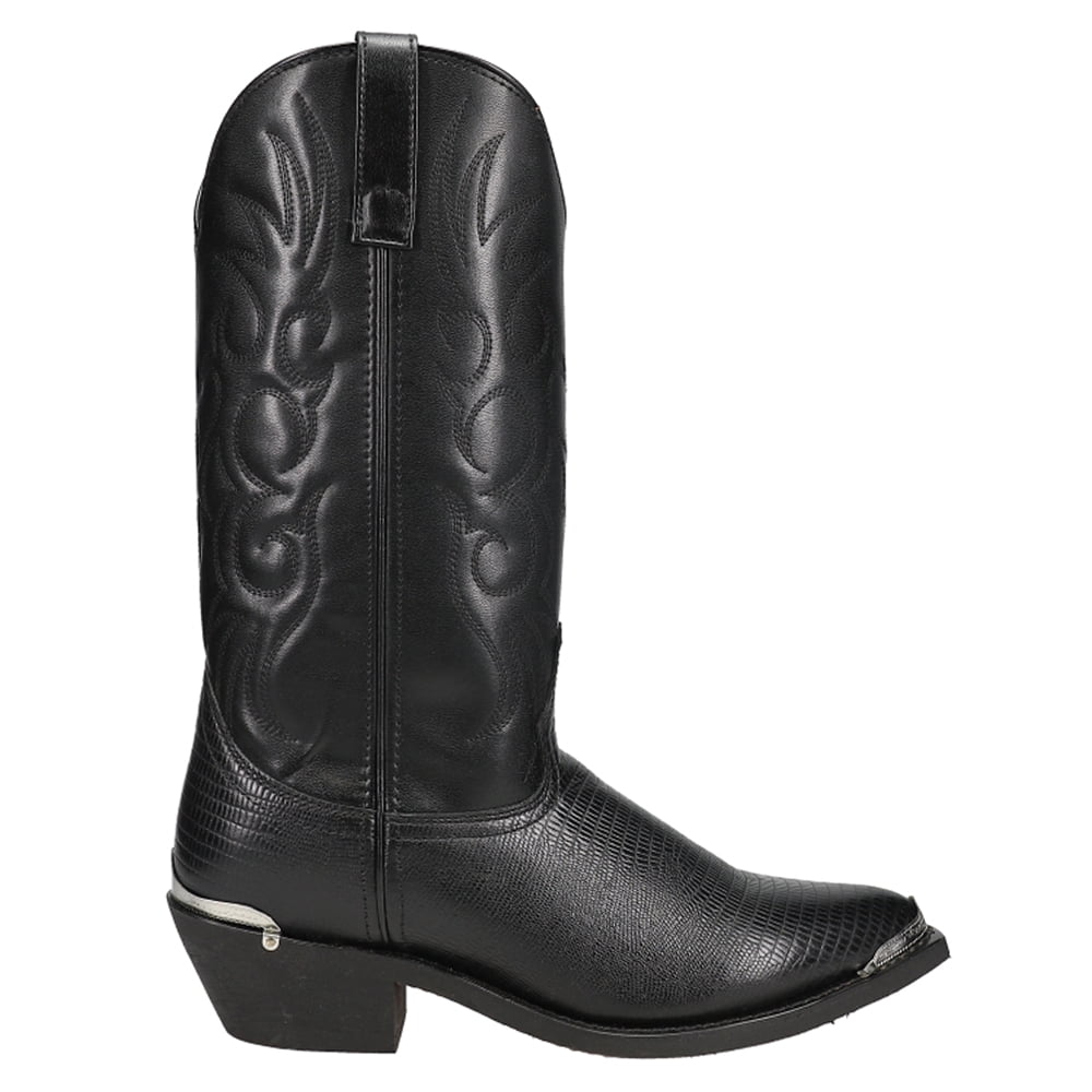 Laredo Mens Atlanta Lizard Print Pointed Toe Cowboy Mid Calf