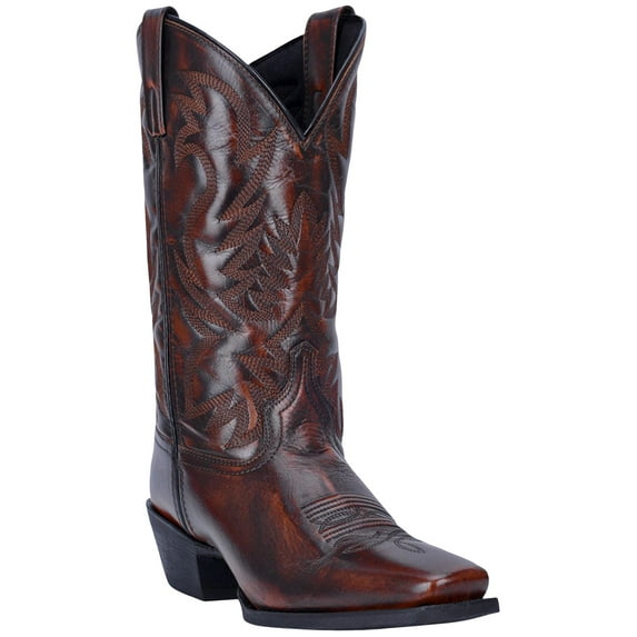 Laredo Men's Lawton Western Boot Square Toe Tan 13 EE US