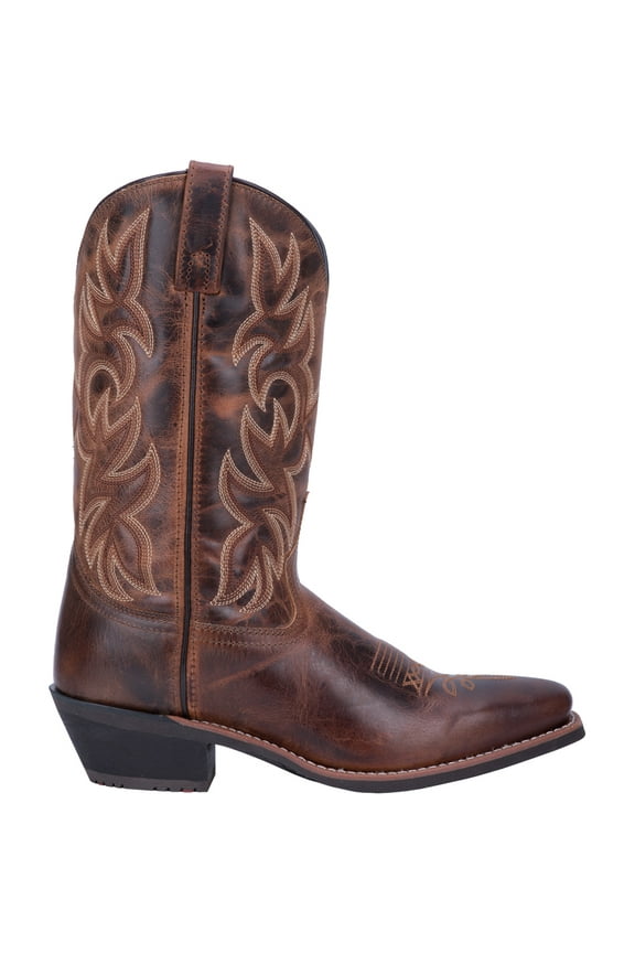 Mens Breakout Square Toe Cowboy Mid Calf Boots