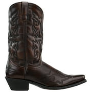 Laredo Mens Hawk Embroidered Snip Toe Cowboy Mid Calf Boots
