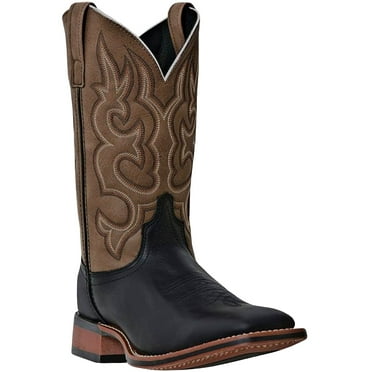 Laredo  Mens Laredo Lodi Square Toe   Dress Boots   Mid Calf