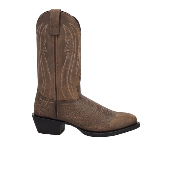 Laredo Mens Mav Round Toe Cowboy  Mid Calf Boots