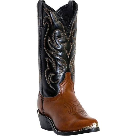 Laredo Men's Nashville Western Boot Round Toe Peanut 9.5 EE  US