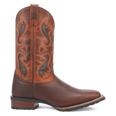 Laredo Mens Smoke Creek Square Toe Cowboy  Mid Calf Boots