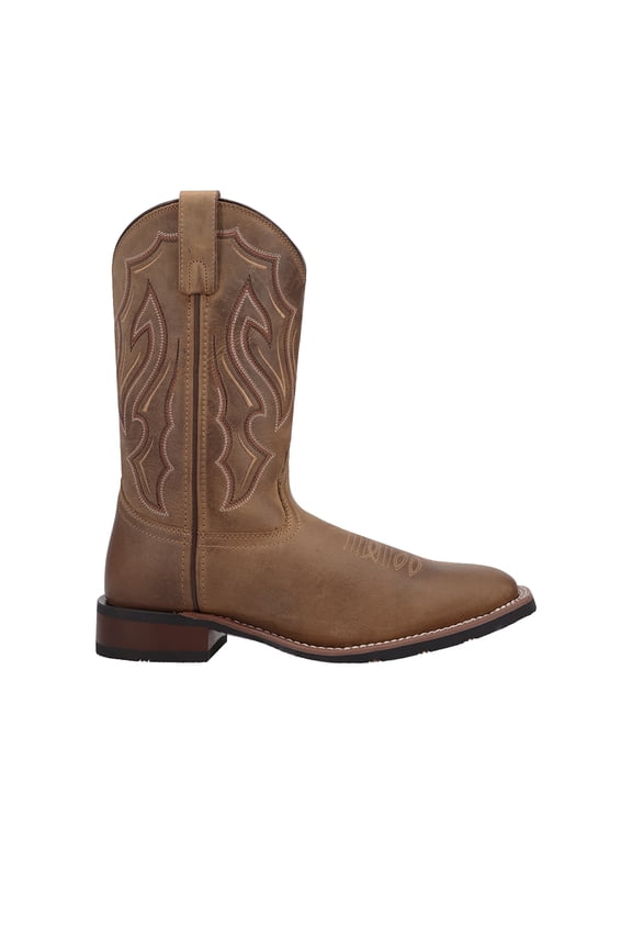 Mens Trailblazer Square Toe Cowboy Mid Calf Boots
