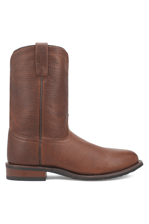 Mens Vaughn Round Toe Zippered Cowboy  Mid Calf Boots