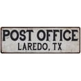 thumbnail image 1 of Laredo, Tx Post Office Sign Vintage 6x18 206180011073, 1 of 1